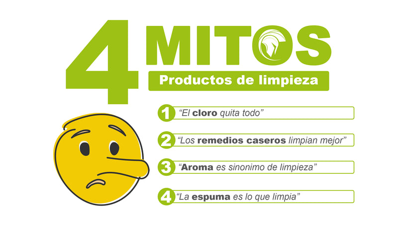 Mitos sobre productos de limpieza. Ecotropa