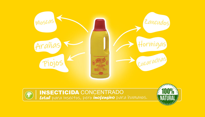 Insecticida Concetrado Natural. SWIPE A FLY. Ecotropa