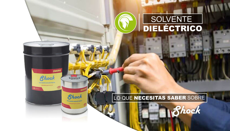 Como usar el solvente dielectrico Shock de SWIPE. Ecotropa