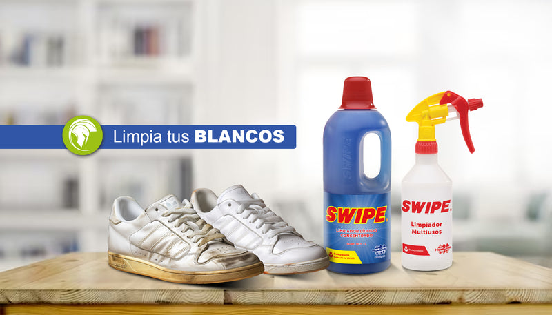 Quitamanchas para zapatos blancos. Desengrasante SWIPE - Ecotropa