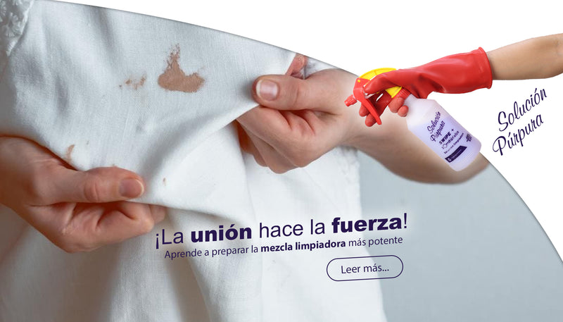 Quitamanchas de textiles Solución Purpura de SWIPE. Ecotropa