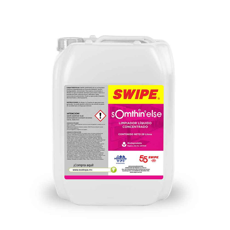 Limpiador liquido concentrado. Porron 20L. SWIPE® Somethin Else | Ecotropa
