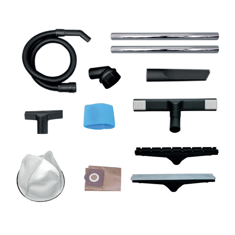 Kit de accesorios para aspiradora de polvo y liquido. Lavor® Windy 120 PF | Ecotropa