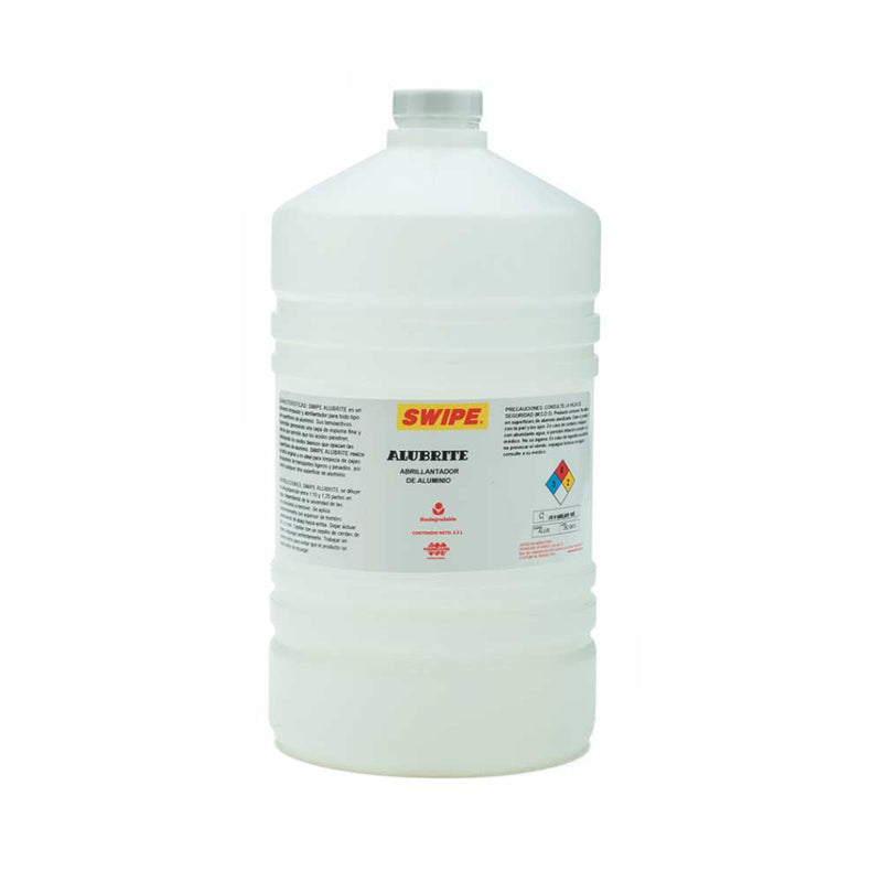 Limpiador y abrillantador de aluminio. SWIPE® Alubrite. Envase 3.5L | Ecotropa