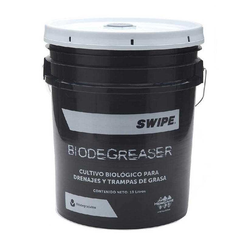 Bacteria degradadora de grasa. Cubeta 19L. SWIPE® Biodegreaser | Ecotropa