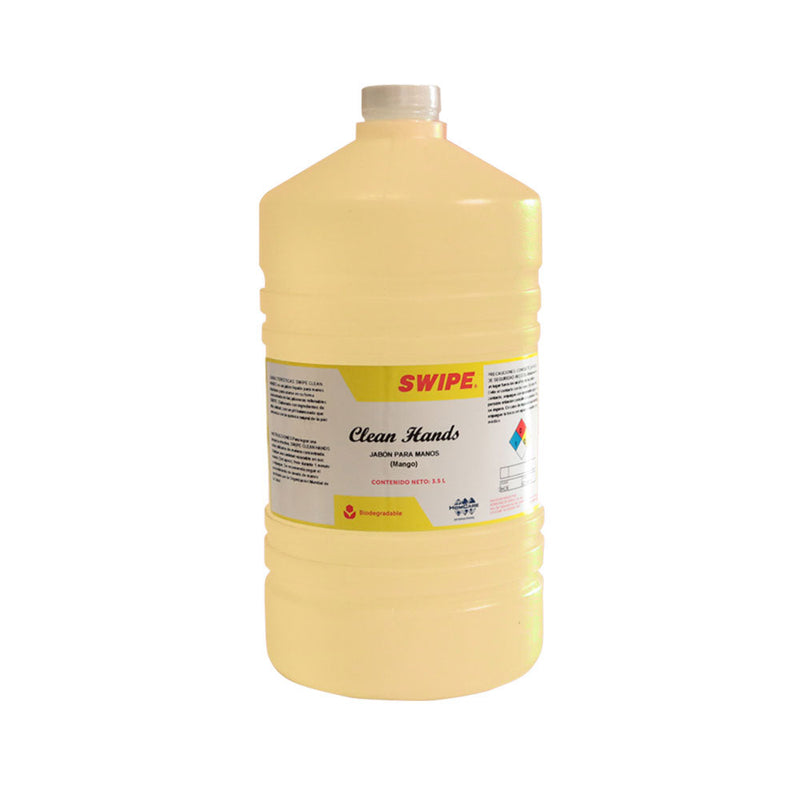 Jabon para manos. SWIPE® Clean Hands (Mango) Envase 3.5L | Ecotropa 