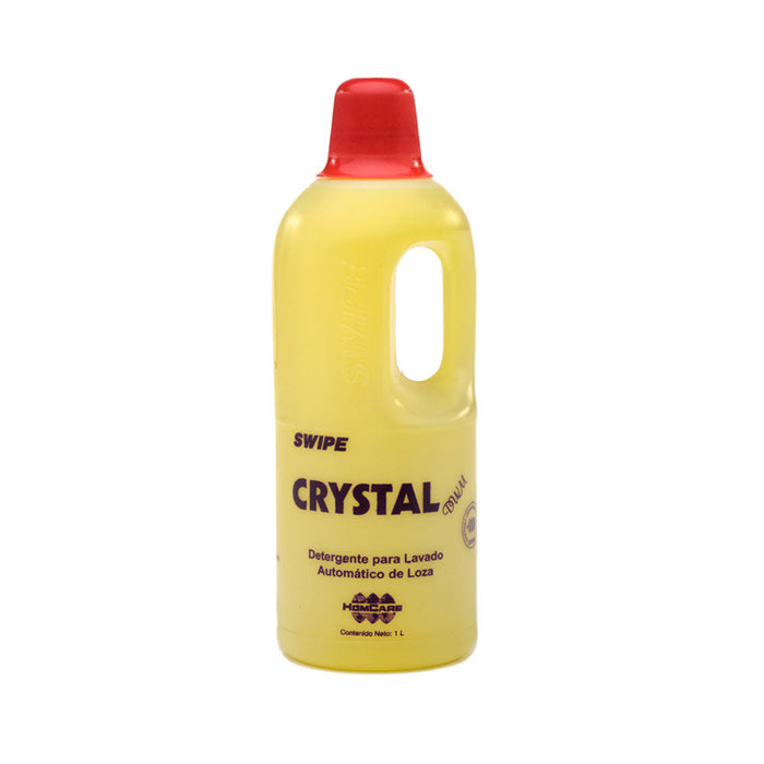 Detergente para maquina lavaloza. Crysta DWM 1L de SWIPE. Ecotropa