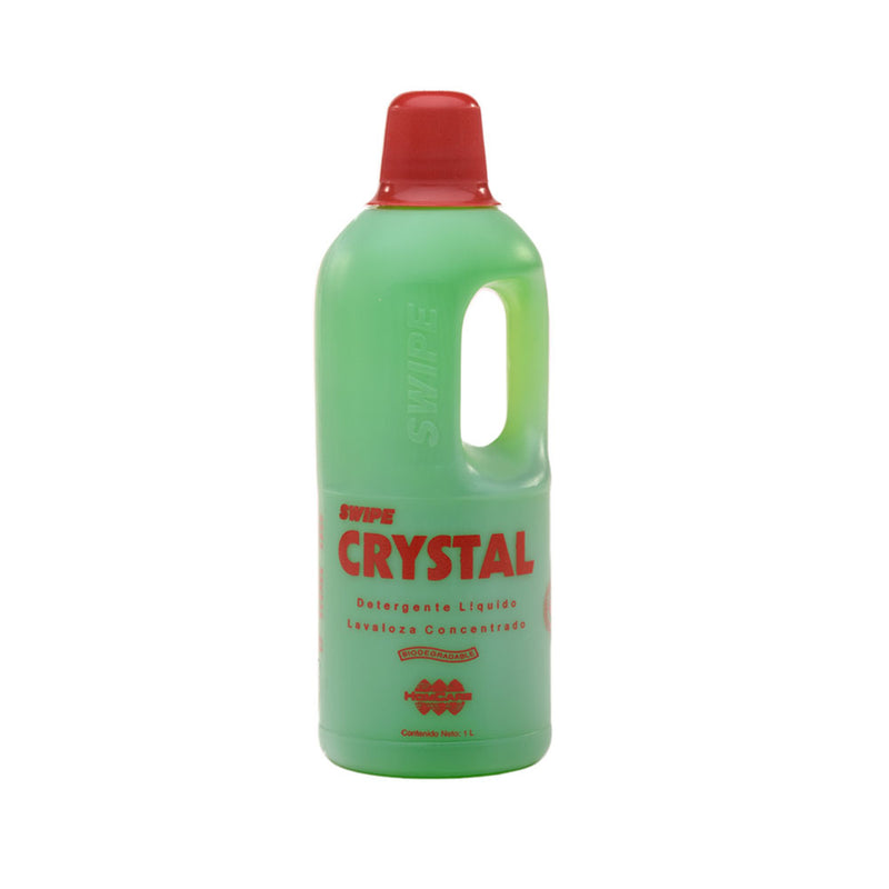 Detergente liquido lavaloza concentrado. SWIPE® Crystal 1L | Ecotropa