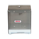 Despachador para papel toalla interdoblada para manos. SWIPE® (Humo) | Ecotropa