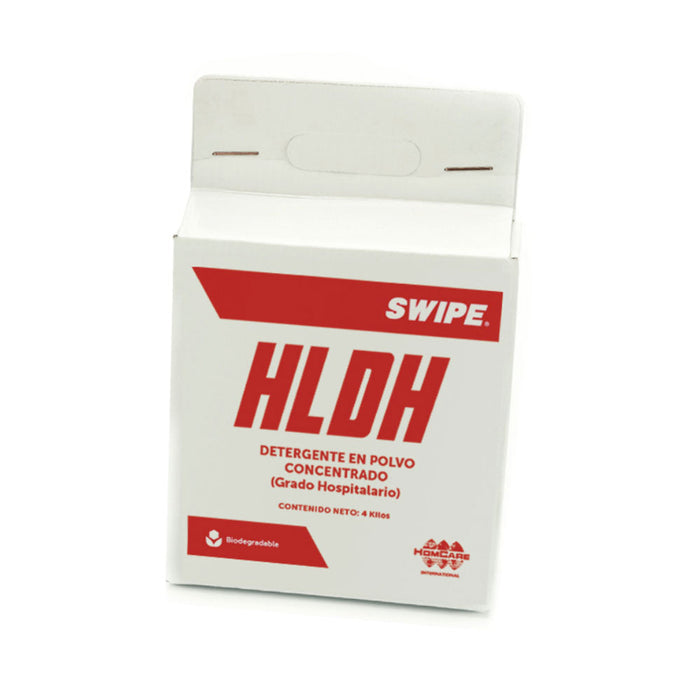 Detergente clorado y desinfectante grado hospitalario y quirurgico HLDH de SWIPE, ideal para ropa. Ecotropa