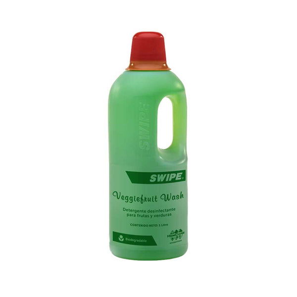 Detergente desinfectante para frutas y verduras SWIPE® VeggieFruit Wash 1L | Ecotropa