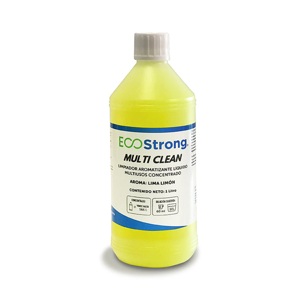 Limpiador y aromatizante multiusos. Envase 1L. Ecostrong® Multi Clean (Lima Limon) | Ecotropa