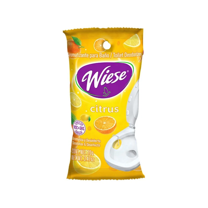 Pastilla aromatizante para baños. Wise® Citric| Ecotropa