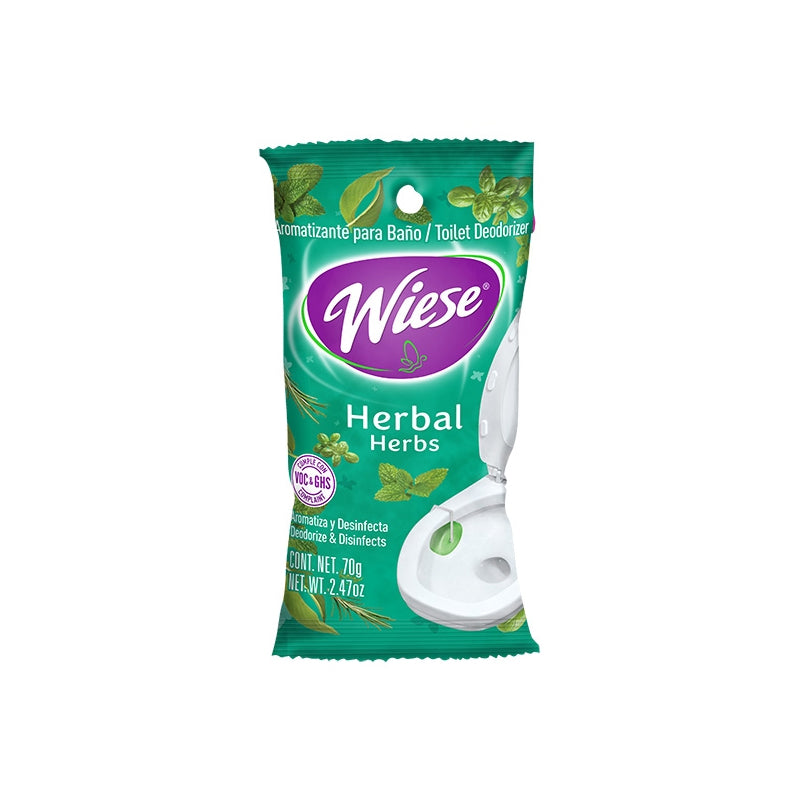 Pastilla aromatizante para baños. Wise® Herbal | Ecotropa