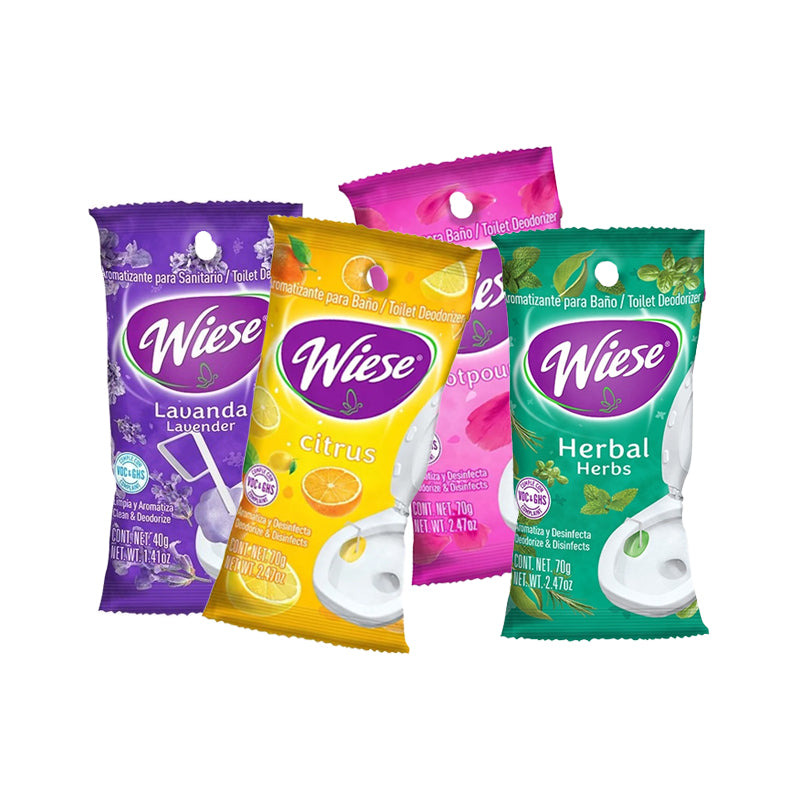 Pastilla aromatizante para baños. Wise® KIT | Ecotropa