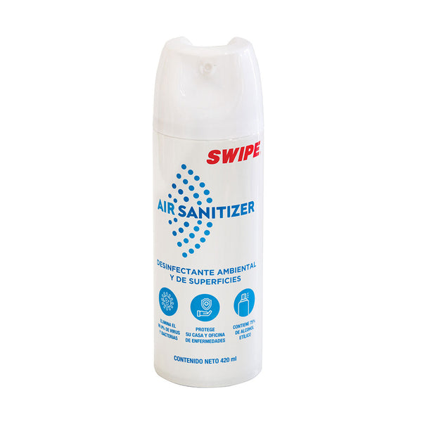 Desinfectante en aerosol para ambiente y superficies. SWIPE® Air Sanitizer 420 ml | Ecotropa