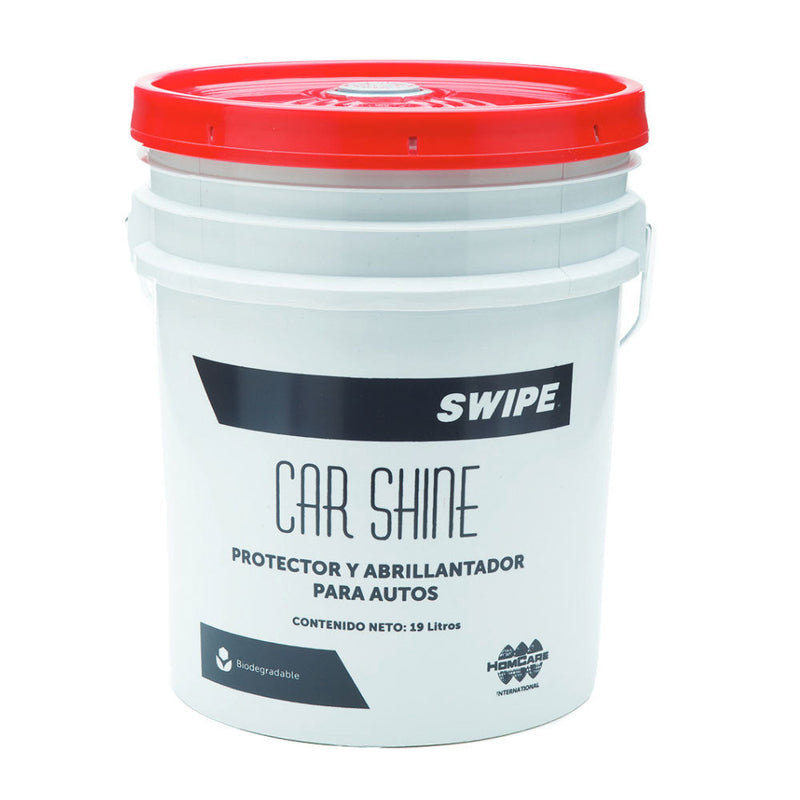 Protector y abrillantador para autos. SWIPE® Car Shine Cubeta 19L | Ecotropa