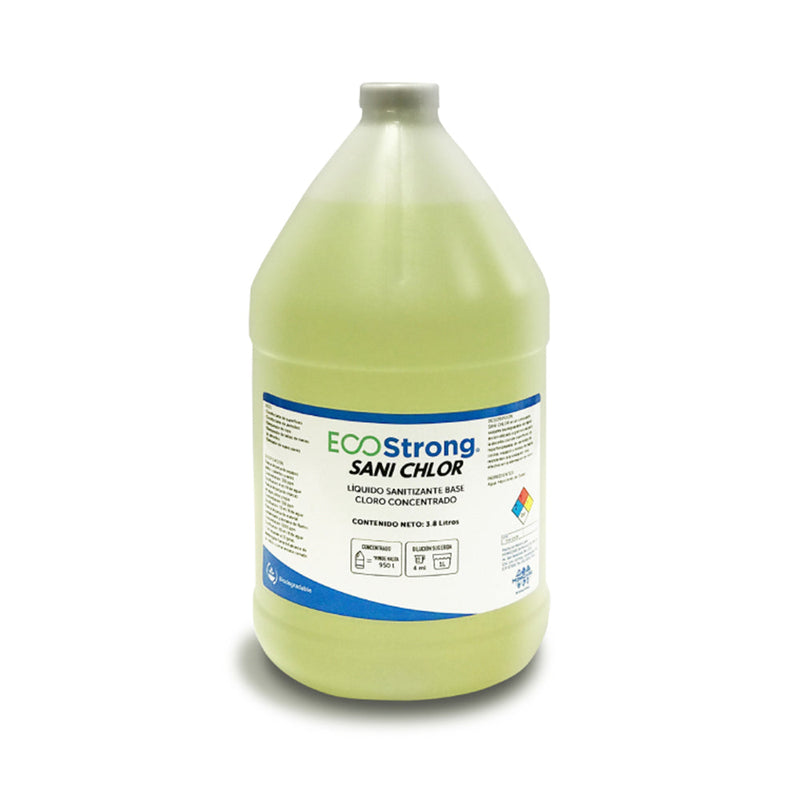 Cloro concentrado. Ecostrong® Sani Chlor Galon 4L | Ecotropa