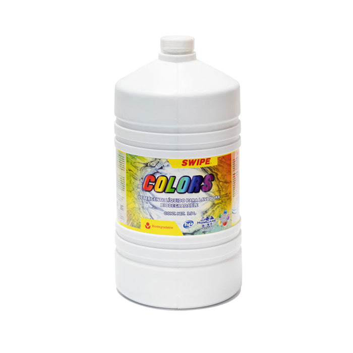Detergente de alta eficiencia para ropa. Colors de SWIPE Baby 3.5L. Ecotropa